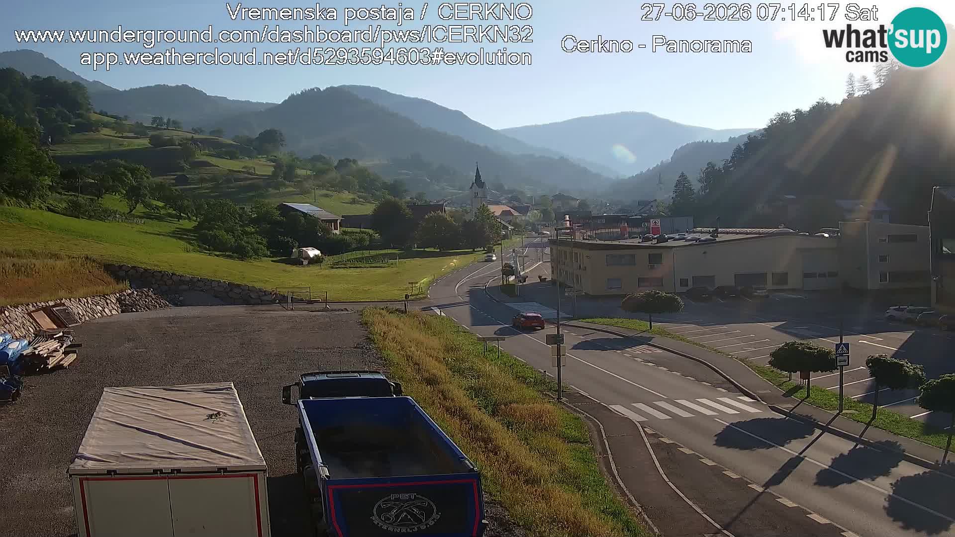 Cerkno vhod v mesto