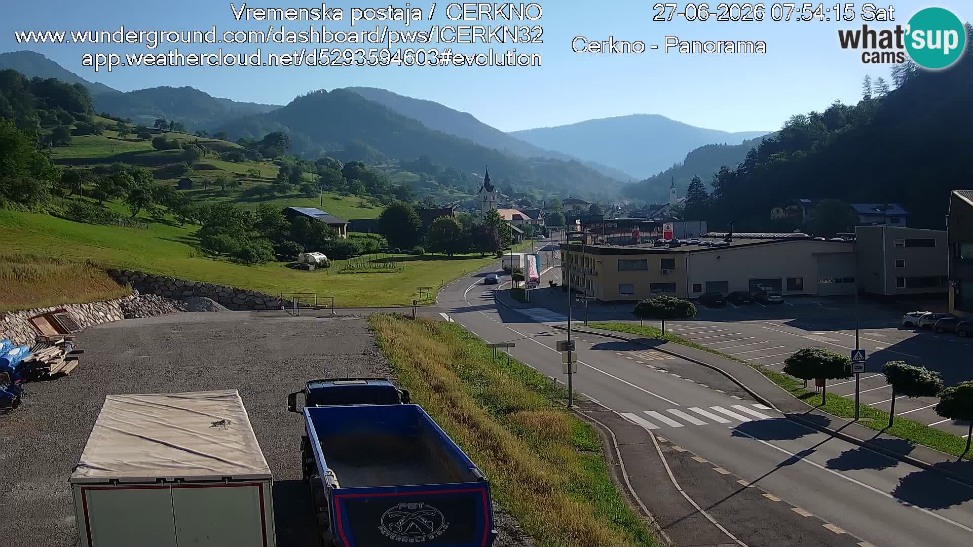 Webcam Ingresso Città di Cerkno