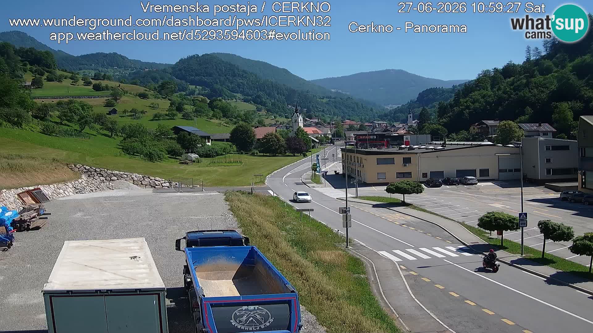 Webcam Ingresso Città di Cerkno