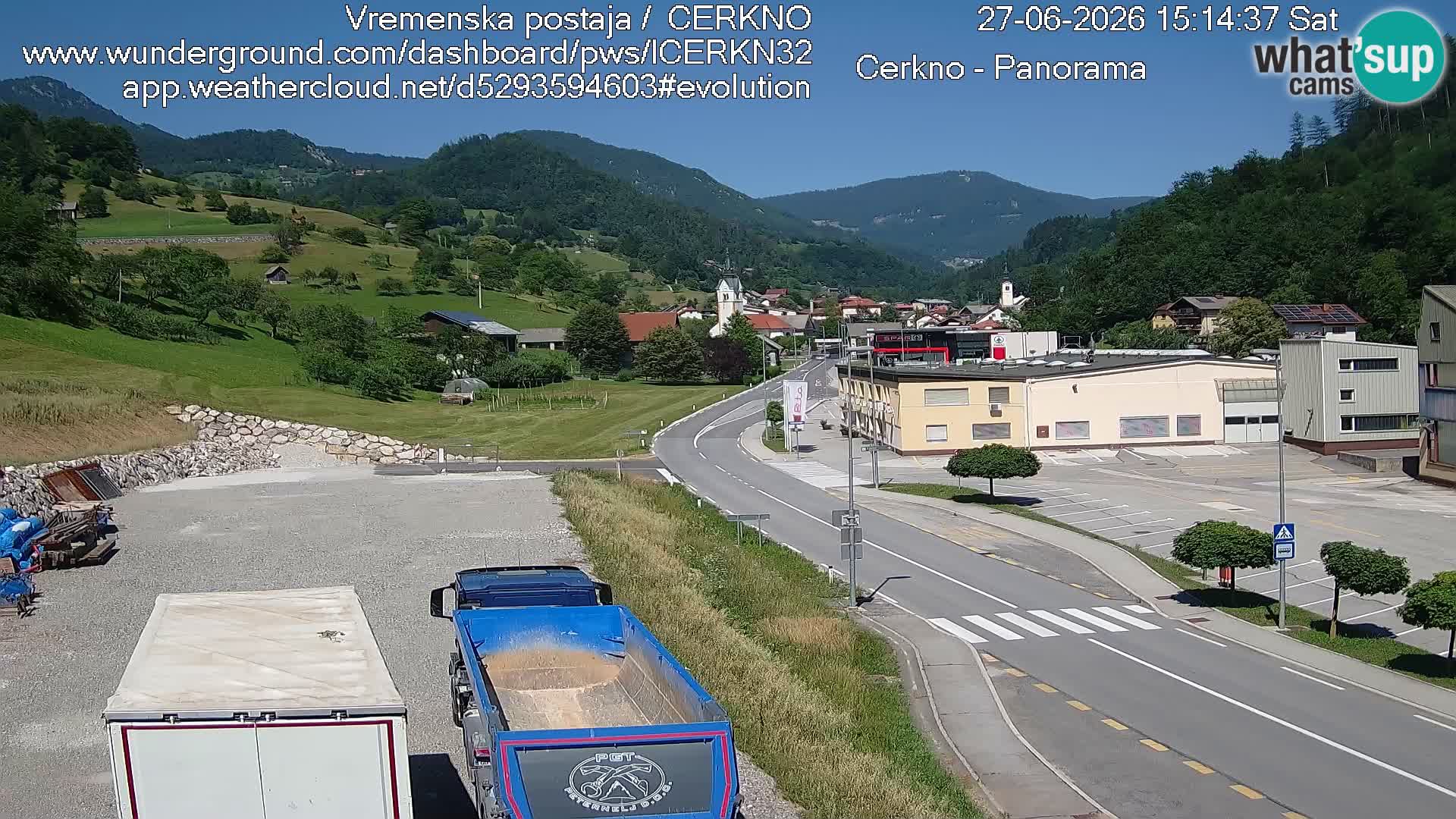 Cerkno vhod v mesto