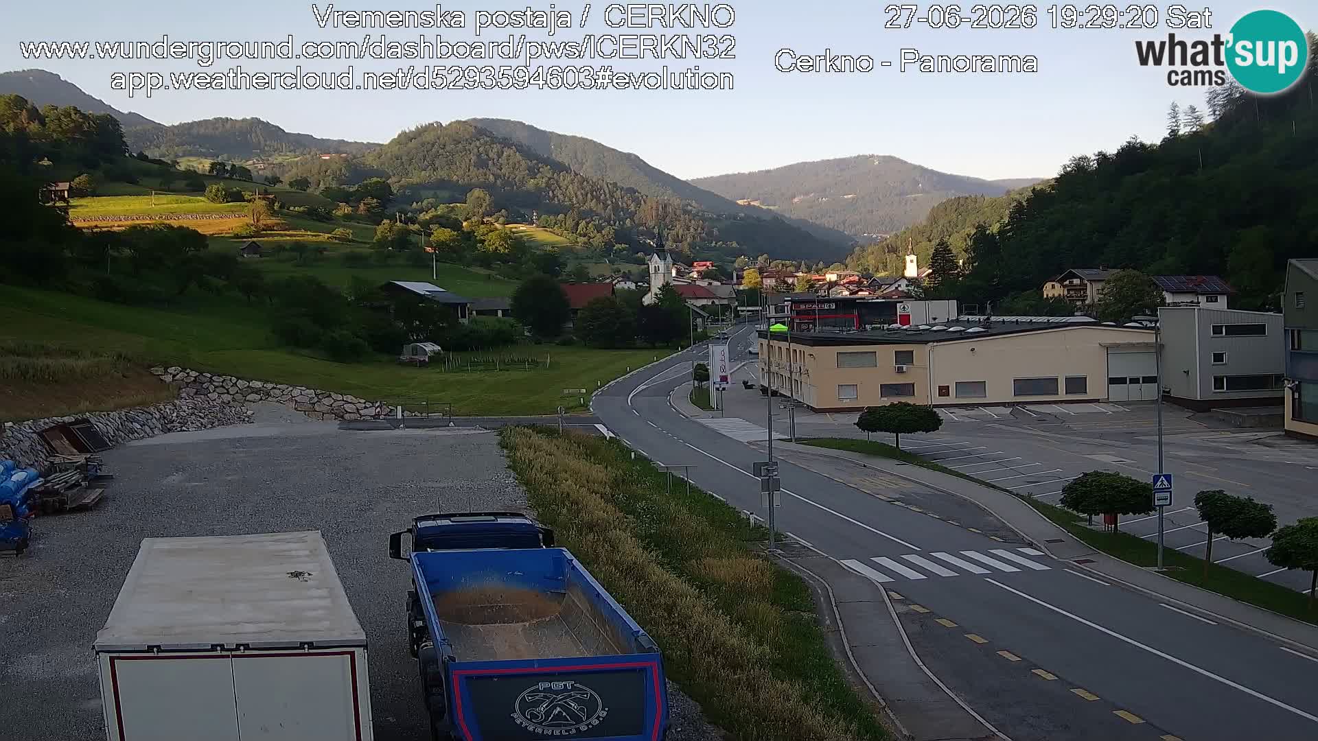 Webcam Ingresso Città di Cerkno