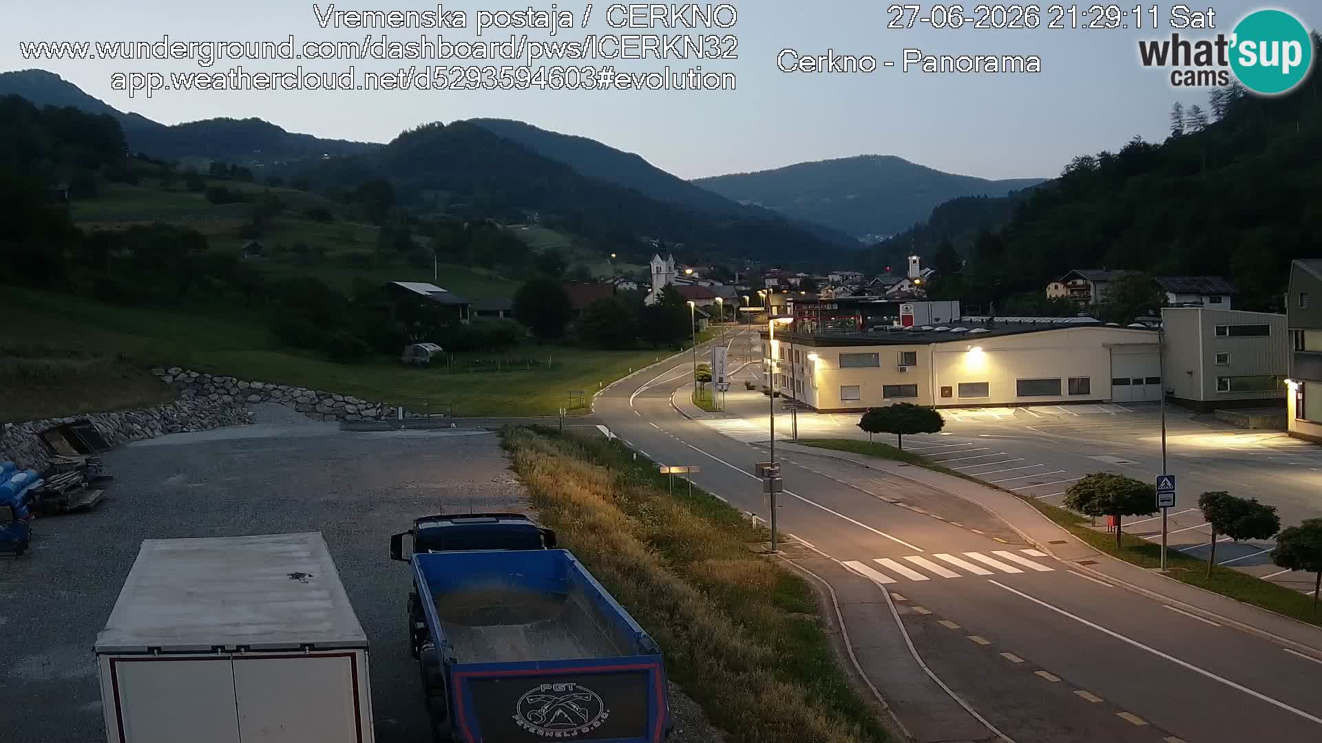 Webcam Ingresso Città di Cerkno