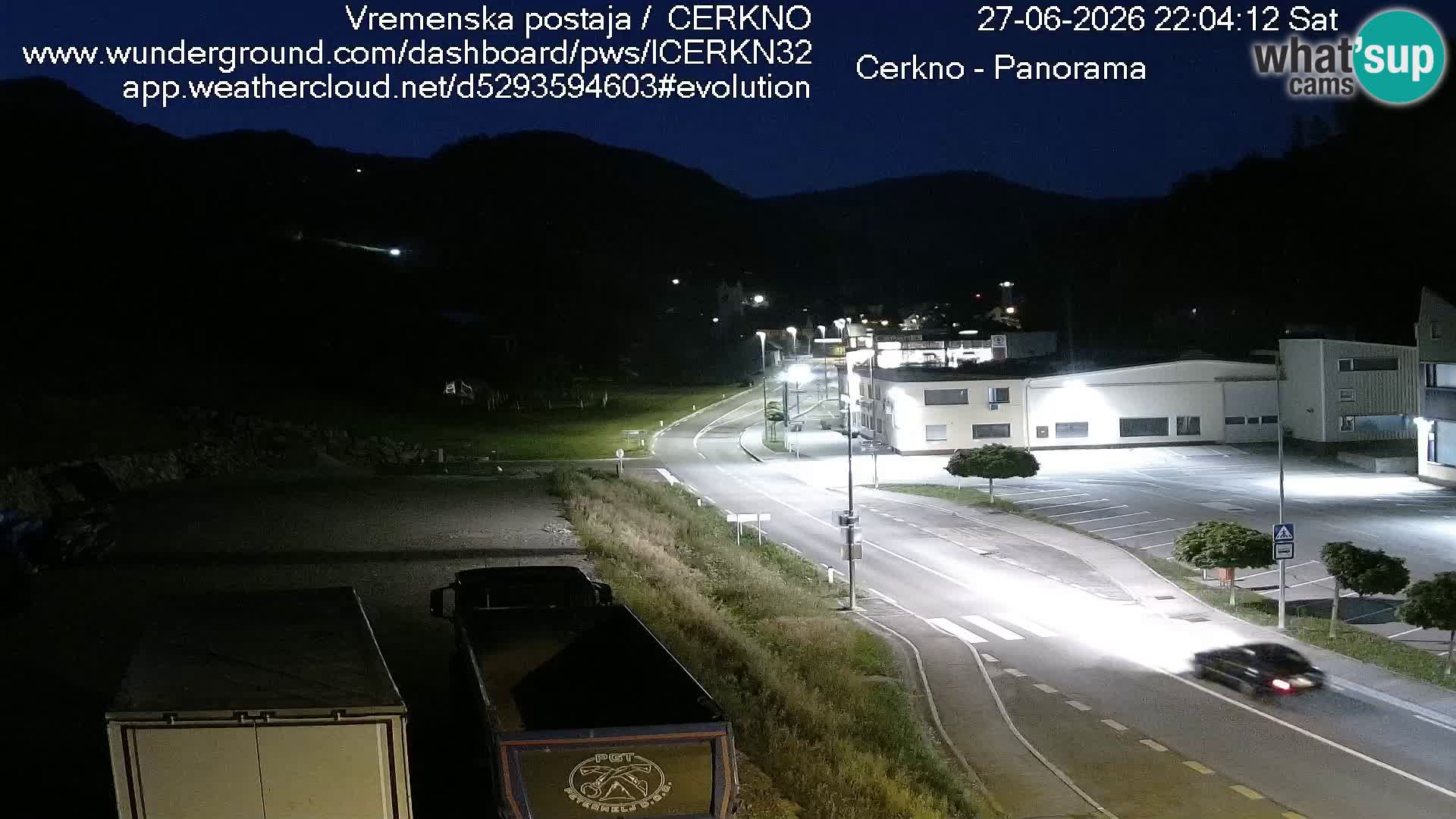 Cerkno Stadteingang Live-Webcam