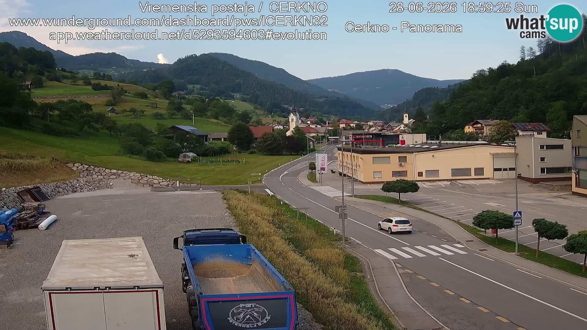 Cerkno vhod v mesto