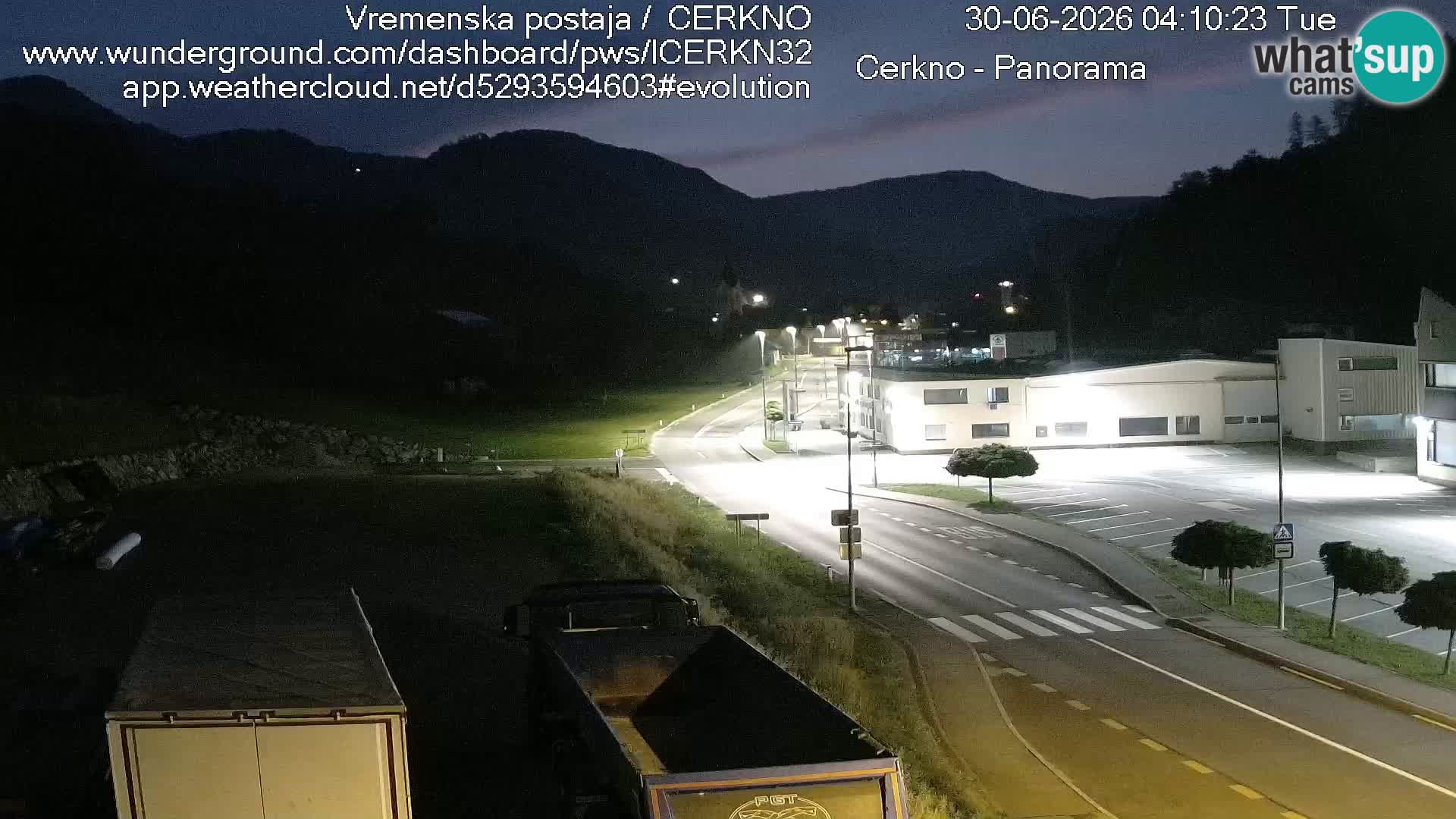 Cerkno Stadteingang Live-Webcam