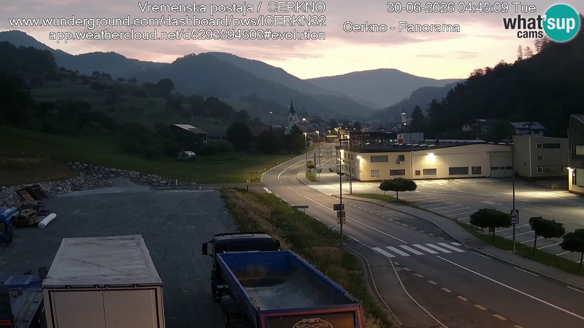 Cerkno Stadteingang Live-Webcam