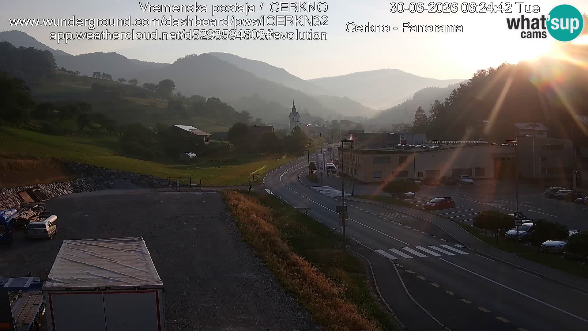 Cerkno vhod v mesto
