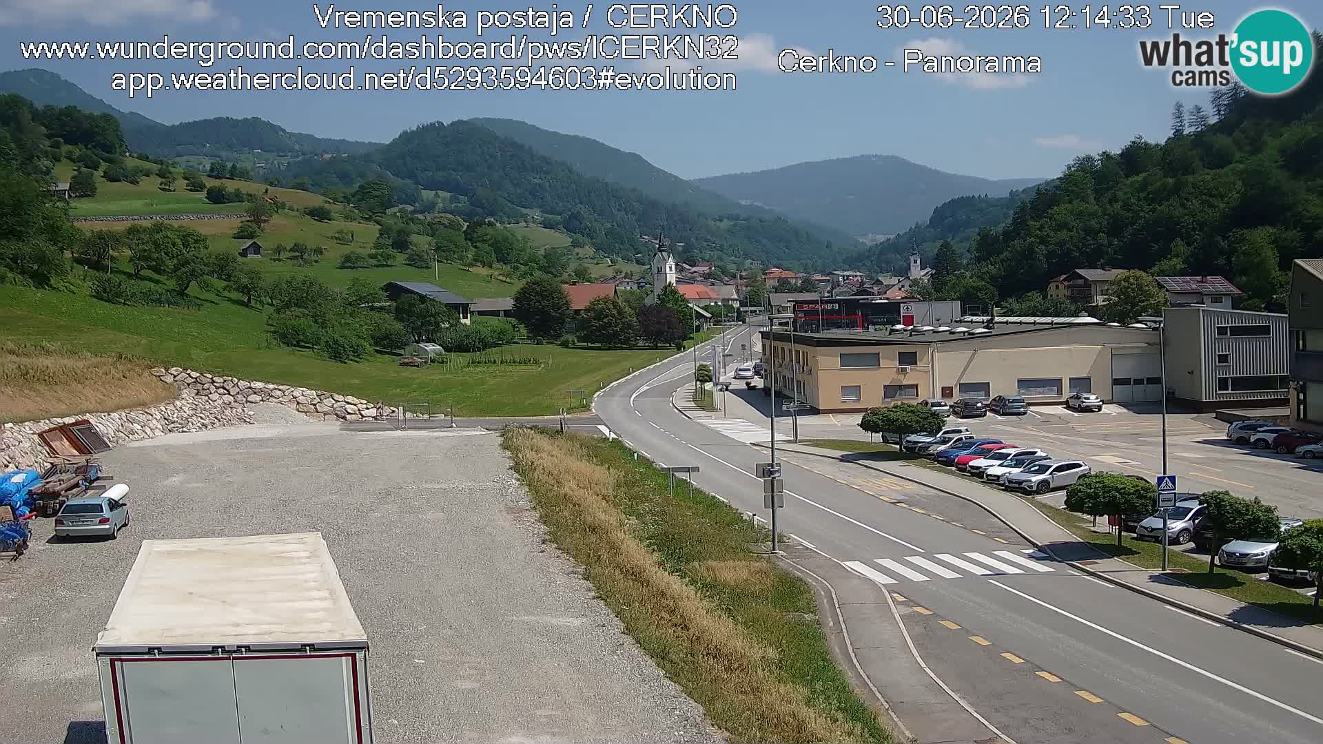 Cerkno vhod v mesto