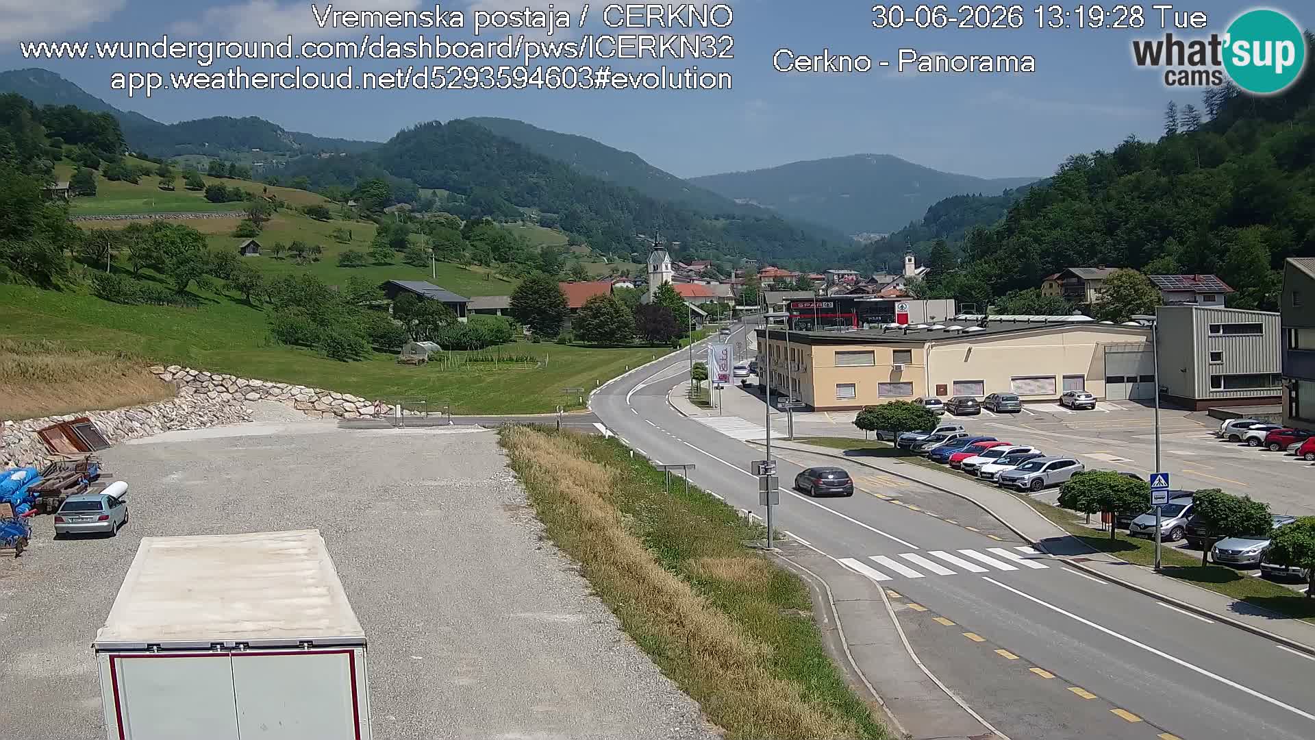Cerkno vhod v mesto