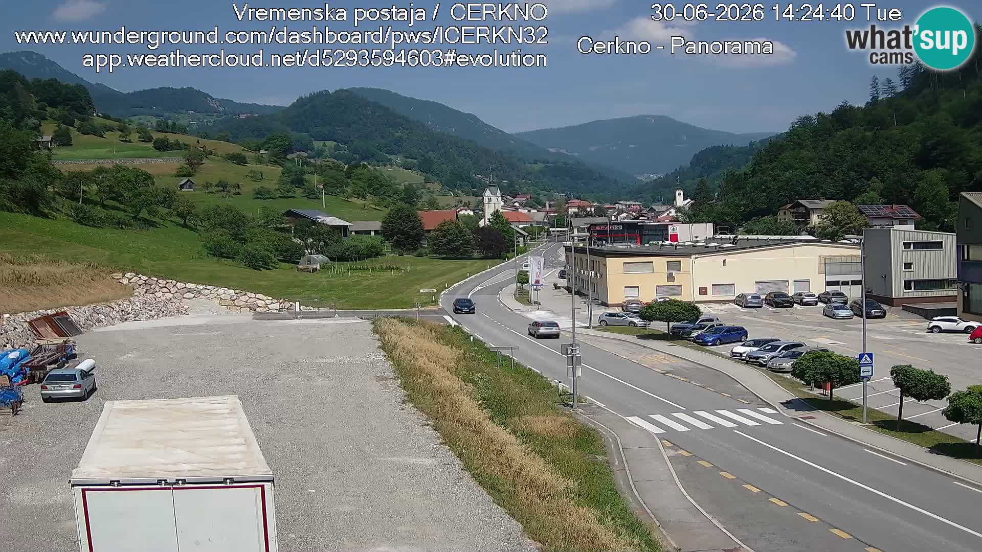 Cerkno vhod v mesto