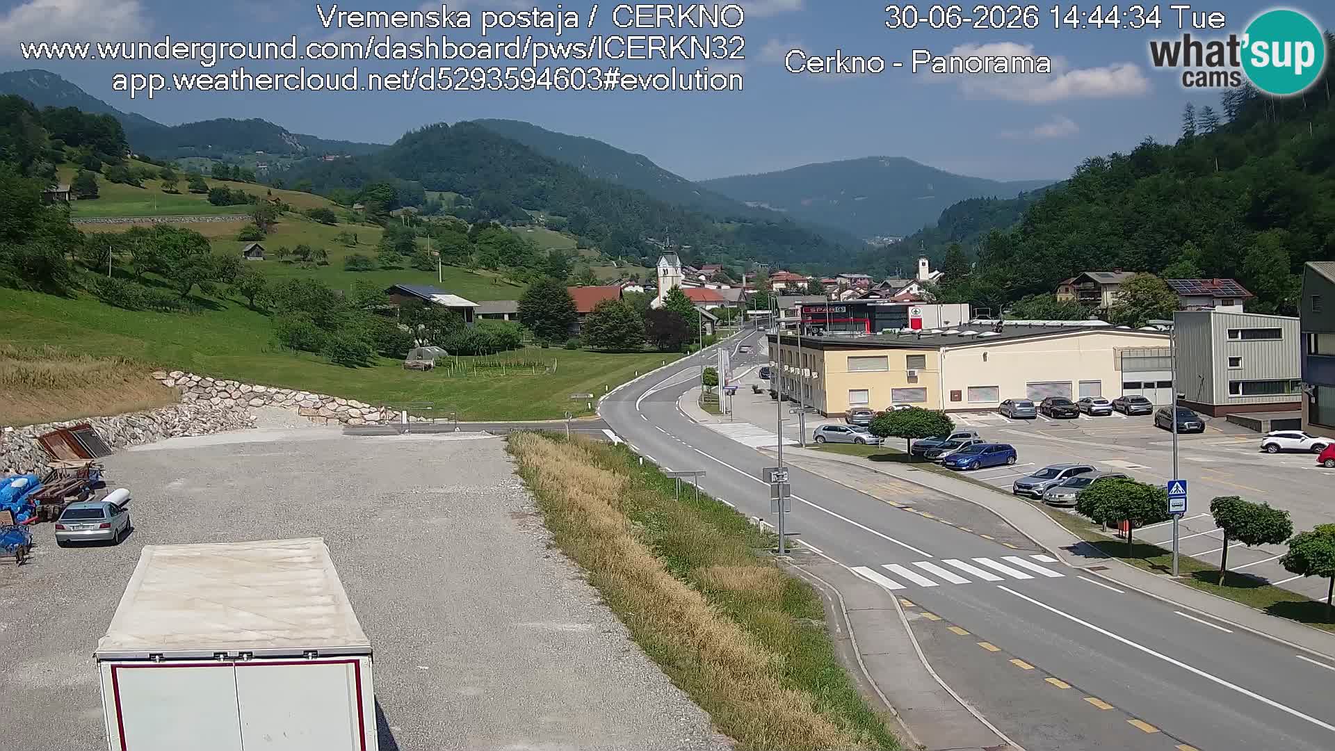 Cerkno vhod v mesto