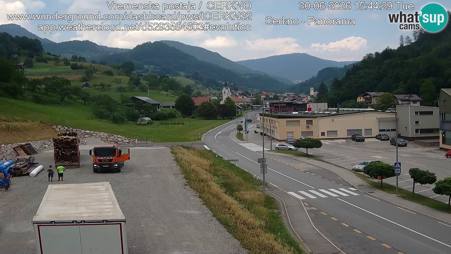 Cerkno vhod v mesto