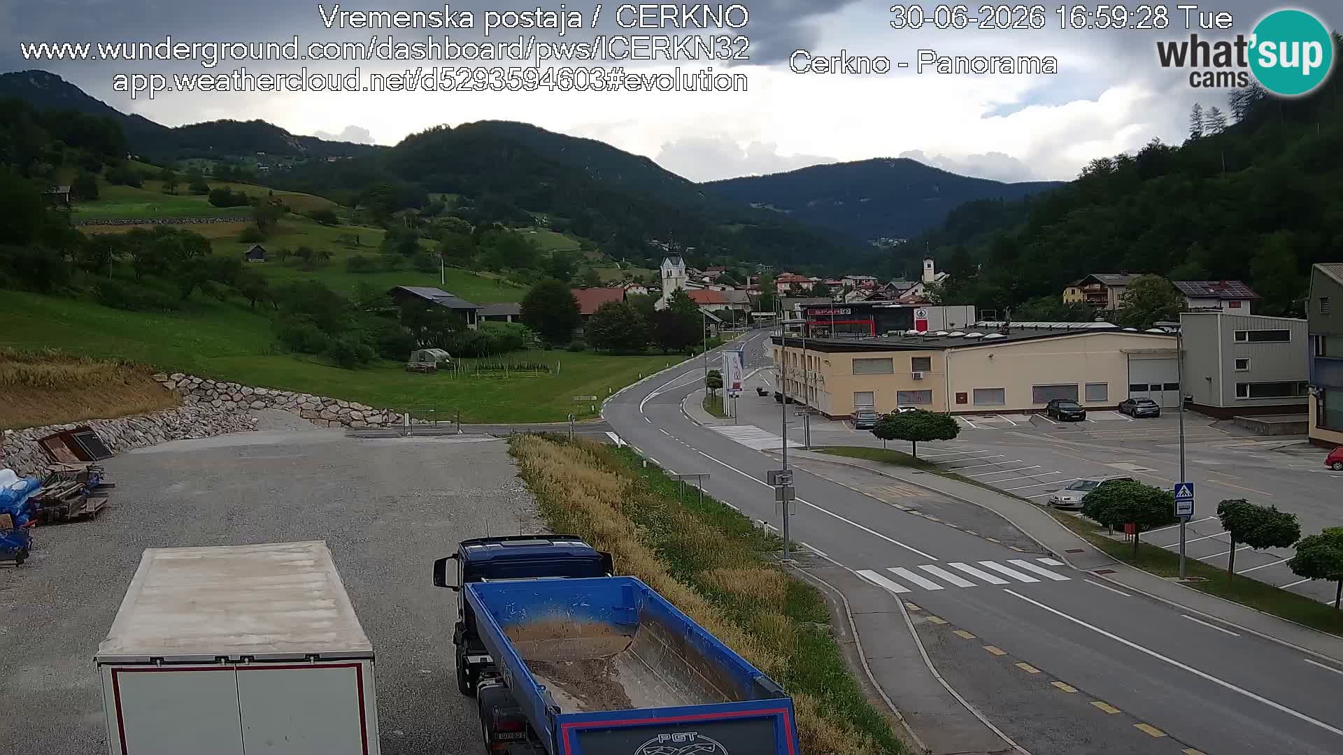 Cerkno vhod v mesto
