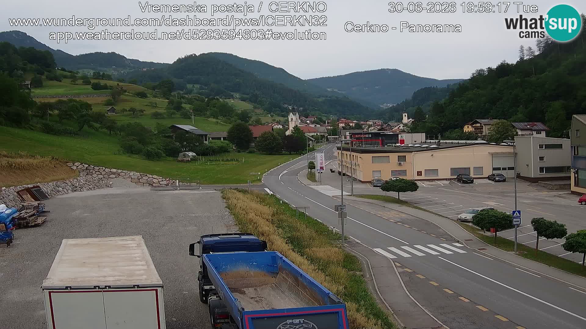 Cerkno vhod v mesto