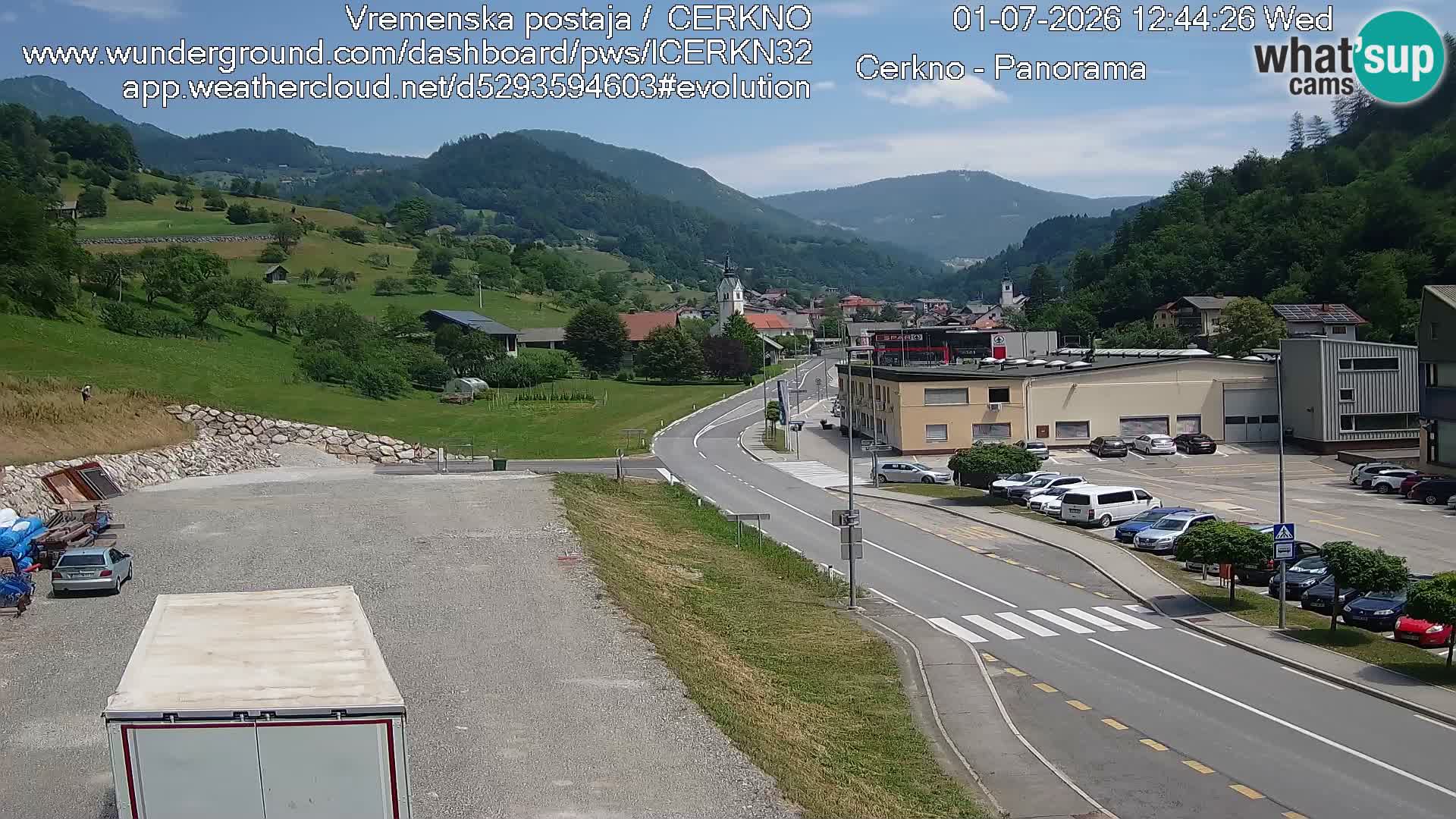 Cerkno vhod v mesto