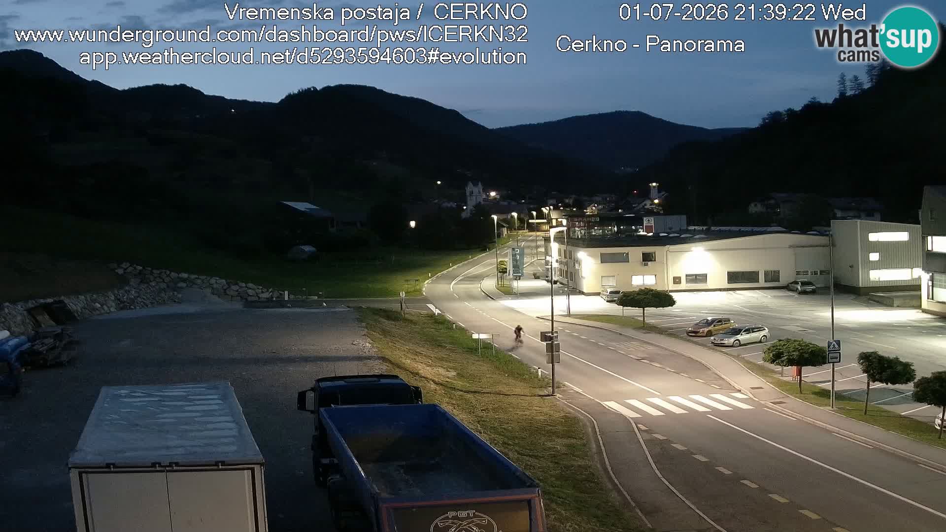 Webcam Ingresso Città di Cerkno