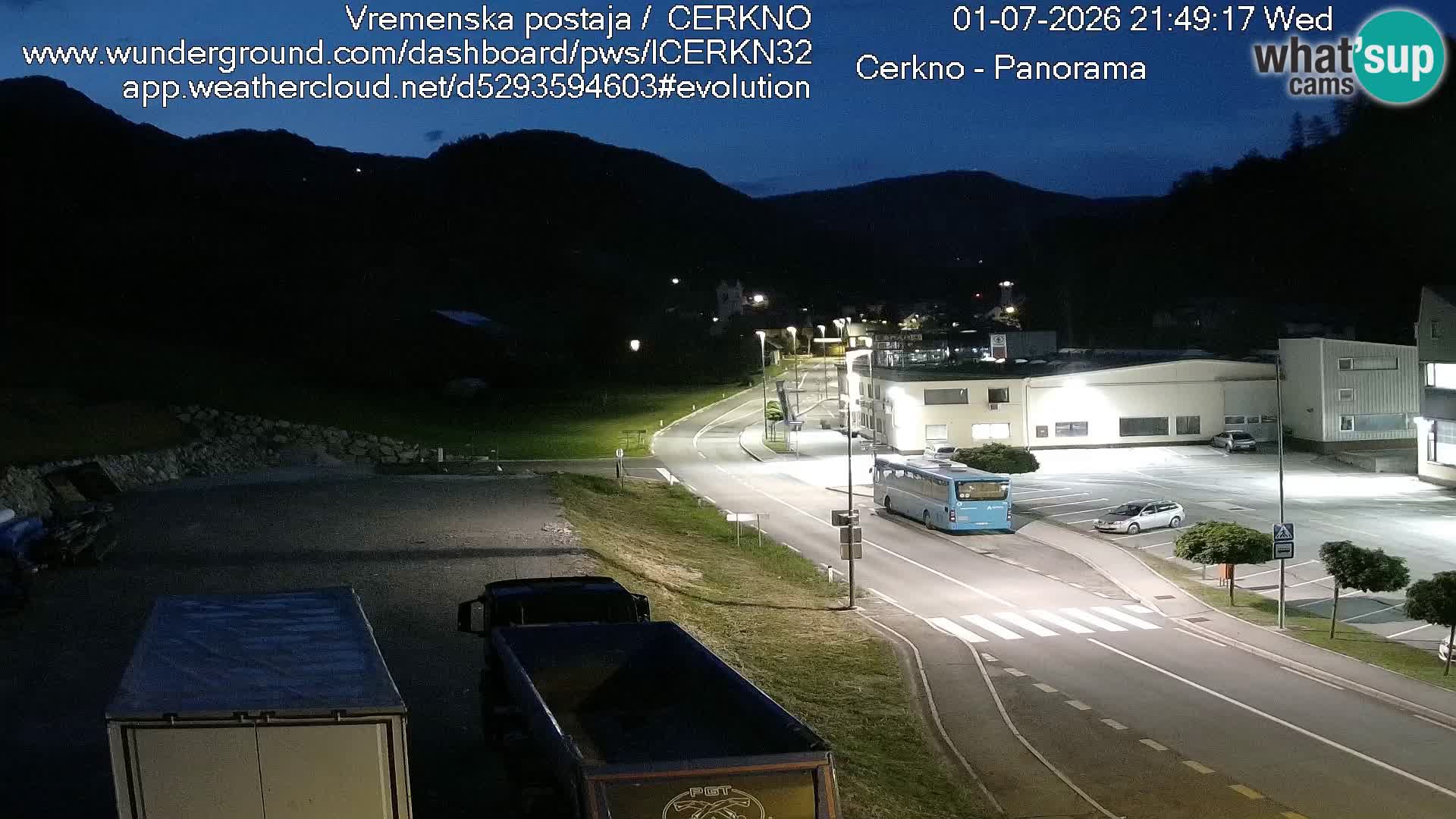 Cerkno Stadteingang Live-Webcam
