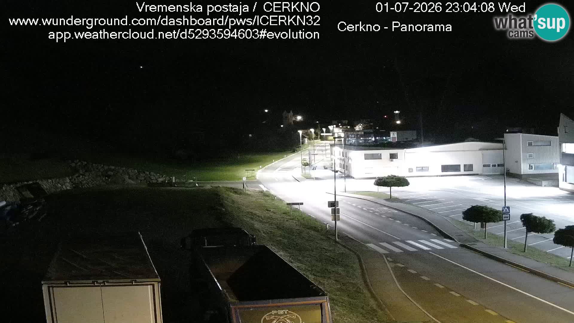 Cerkno ulaz u grad – Kamera uživo