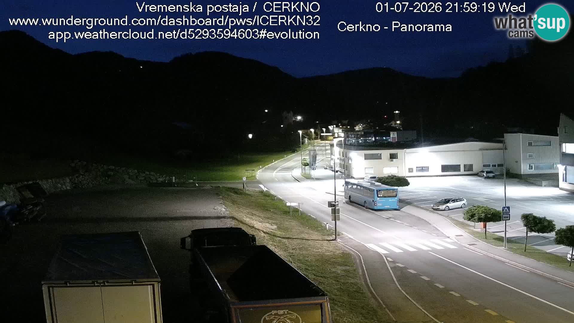 Webcam Ingresso Città di Cerkno