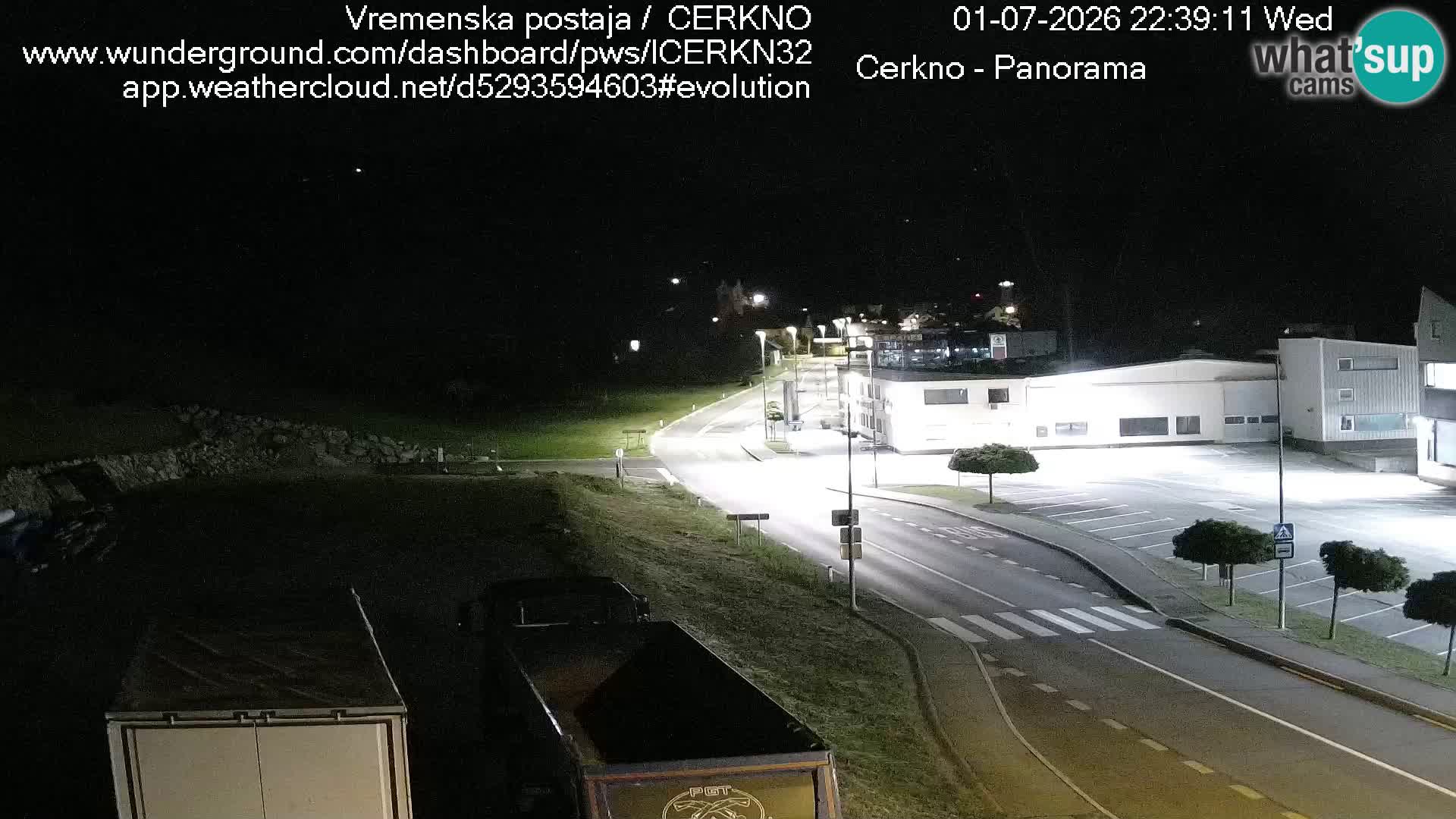 Cerkno Stadteingang Live-Webcam
