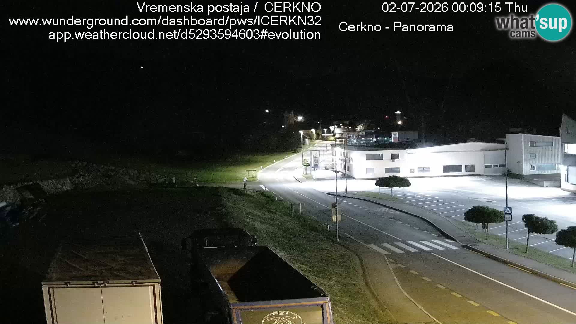 Cerkno Stadteingang Live-Webcam