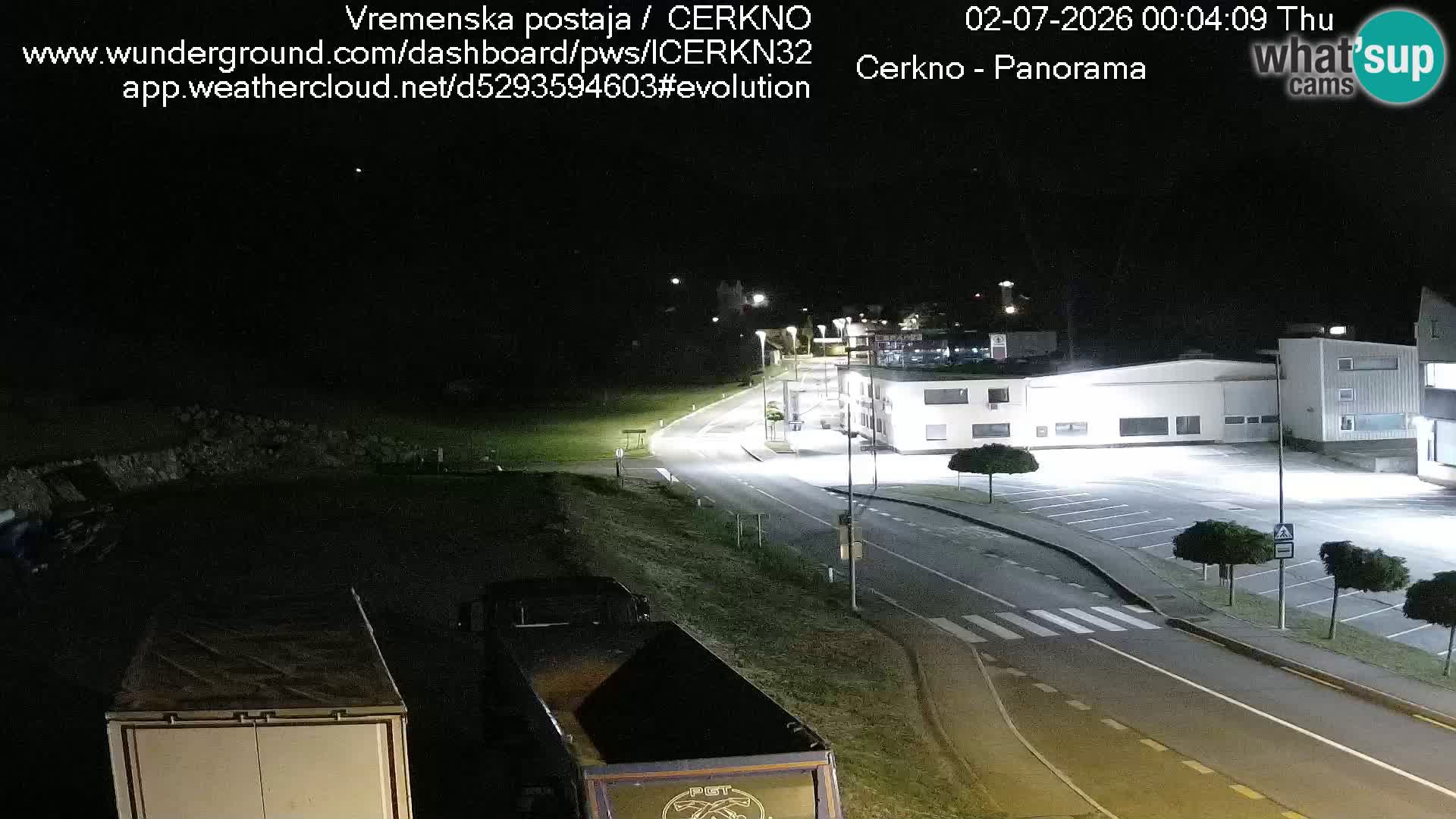 Webcam Ingresso Città di Cerkno