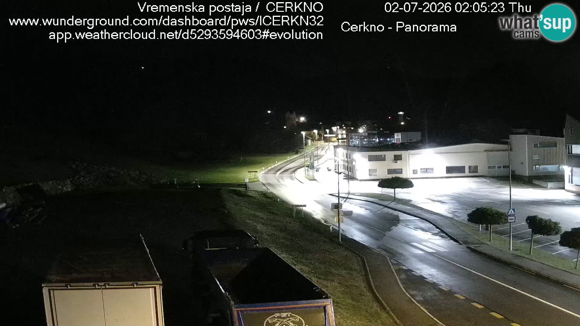 Cerkno ulaz u grad – Kamera uživo