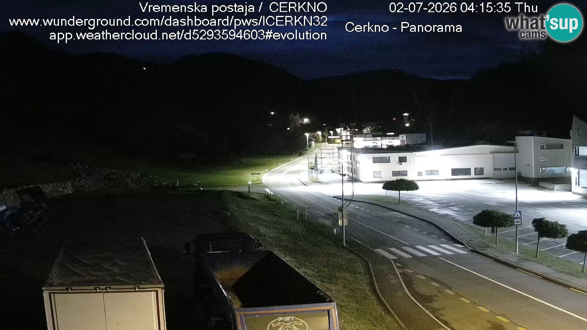 Cerkno Stadteingang Live-Webcam