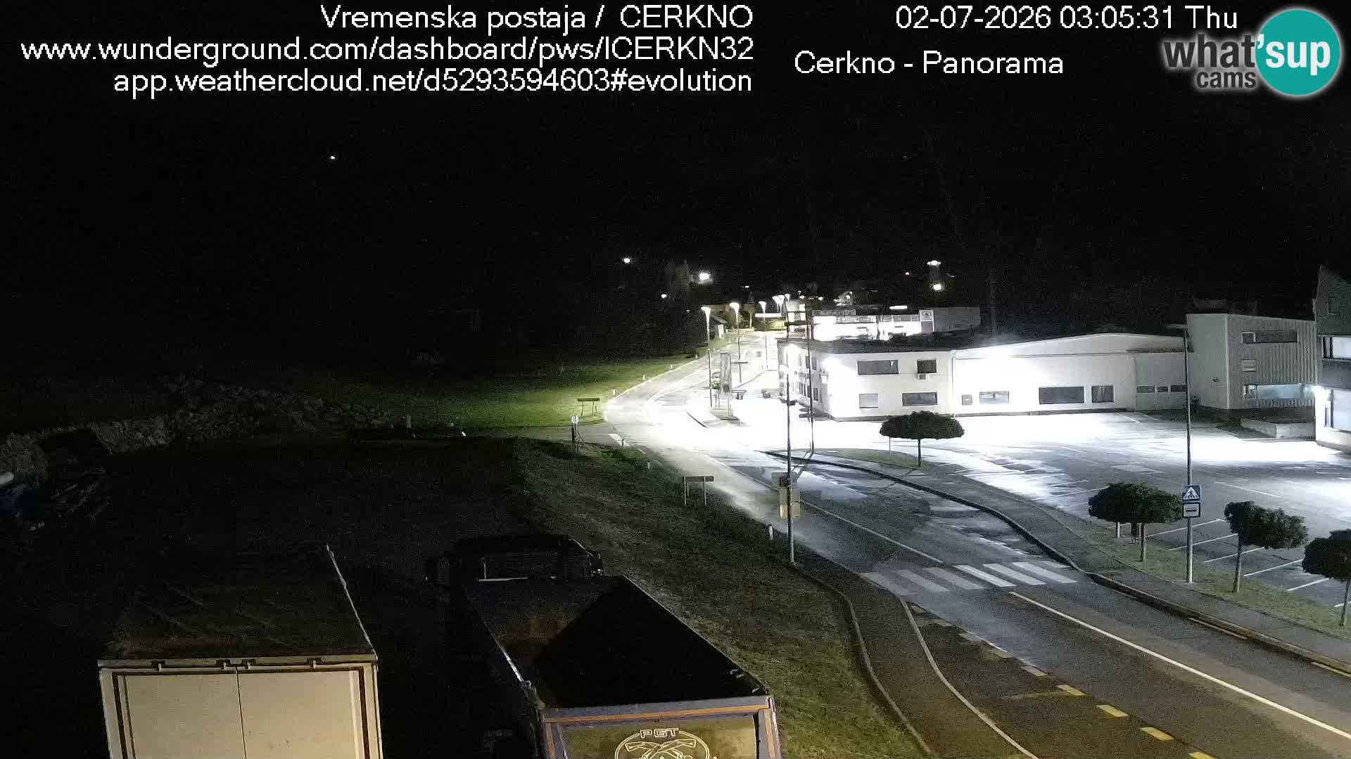 Cerkno Stadteingang Live-Webcam