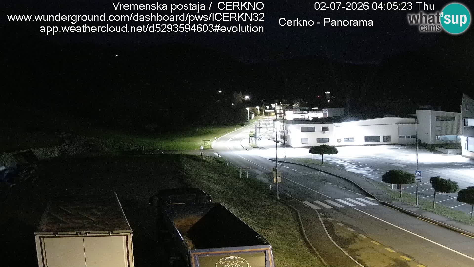 Webcam Ingresso Città di Cerkno