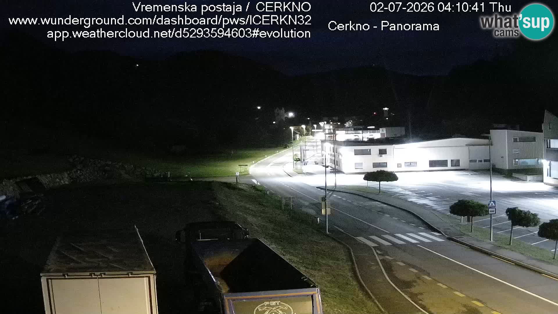 Webcam Ingresso Città di Cerkno