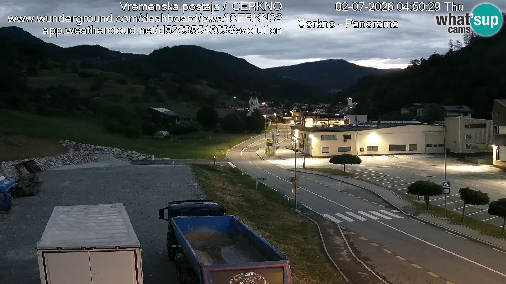Webcam Ingresso Città di Cerkno