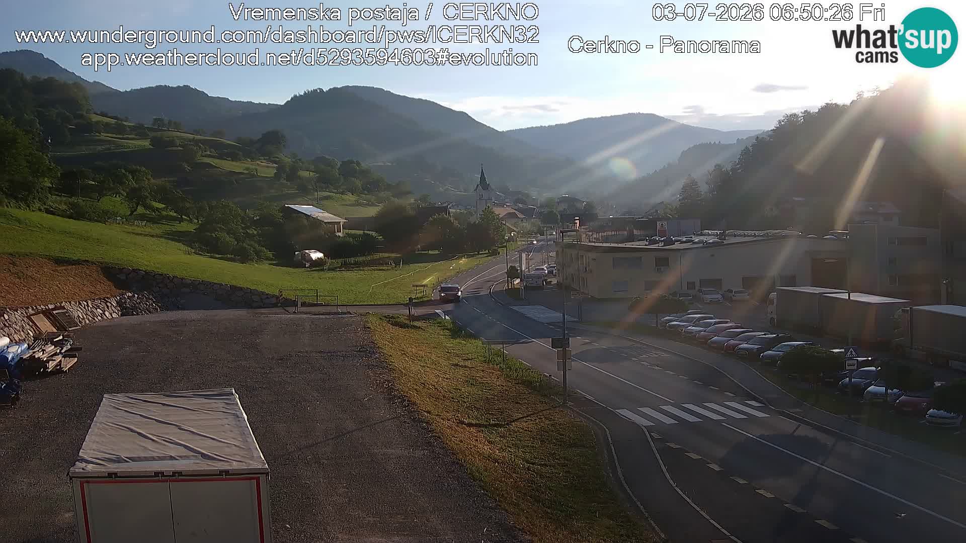 Cerkno vhod v mesto