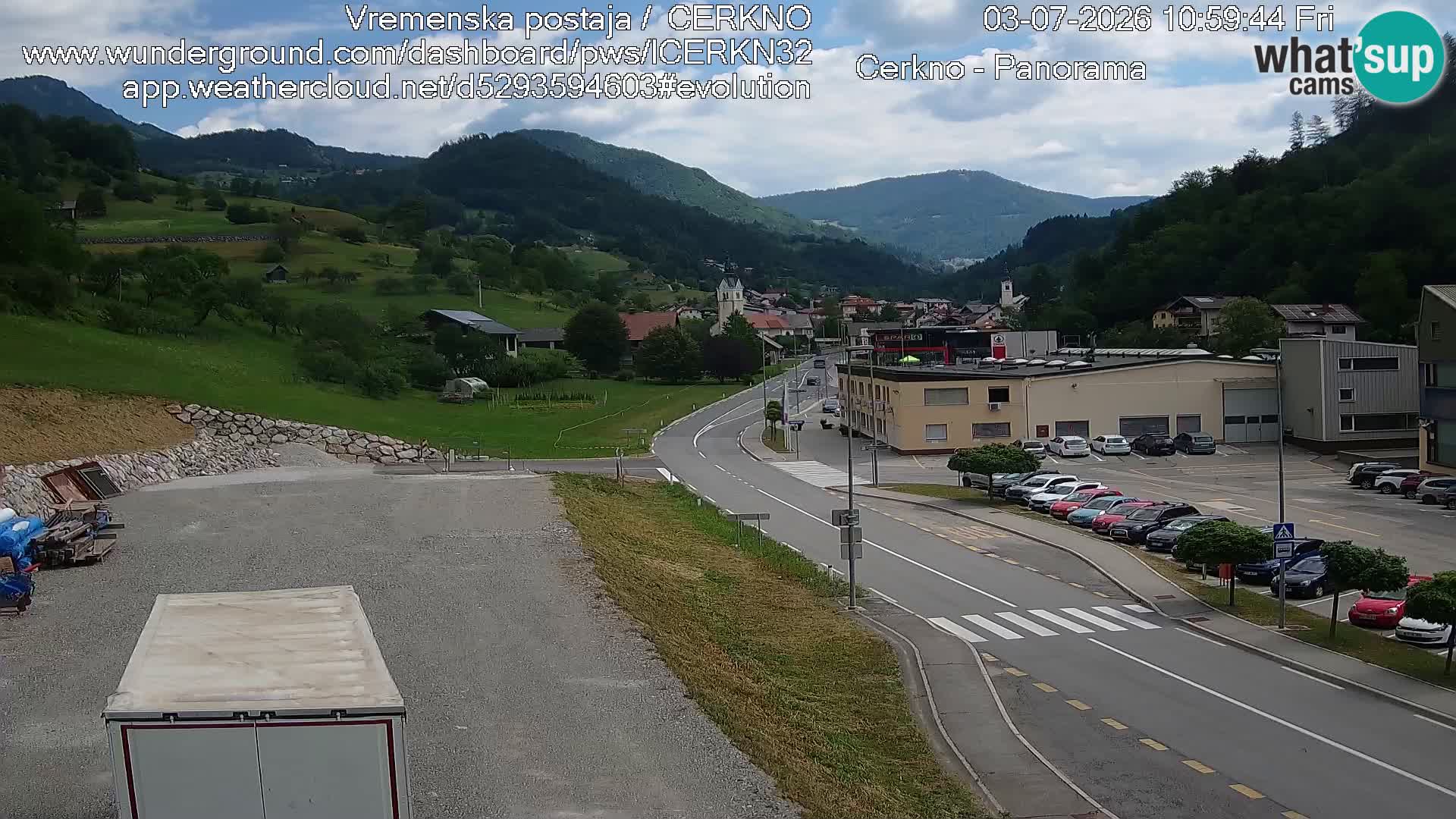 Cerkno vhod v mesto