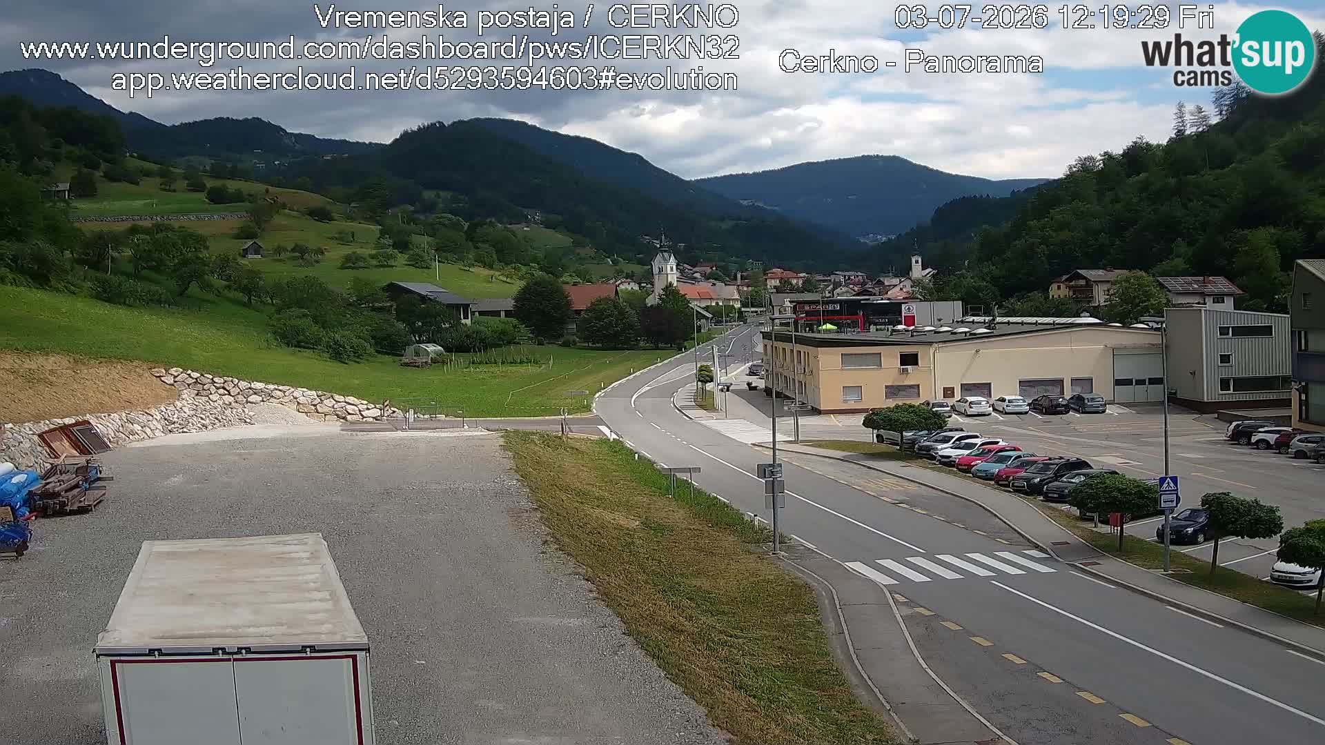 Cerkno vhod v mesto