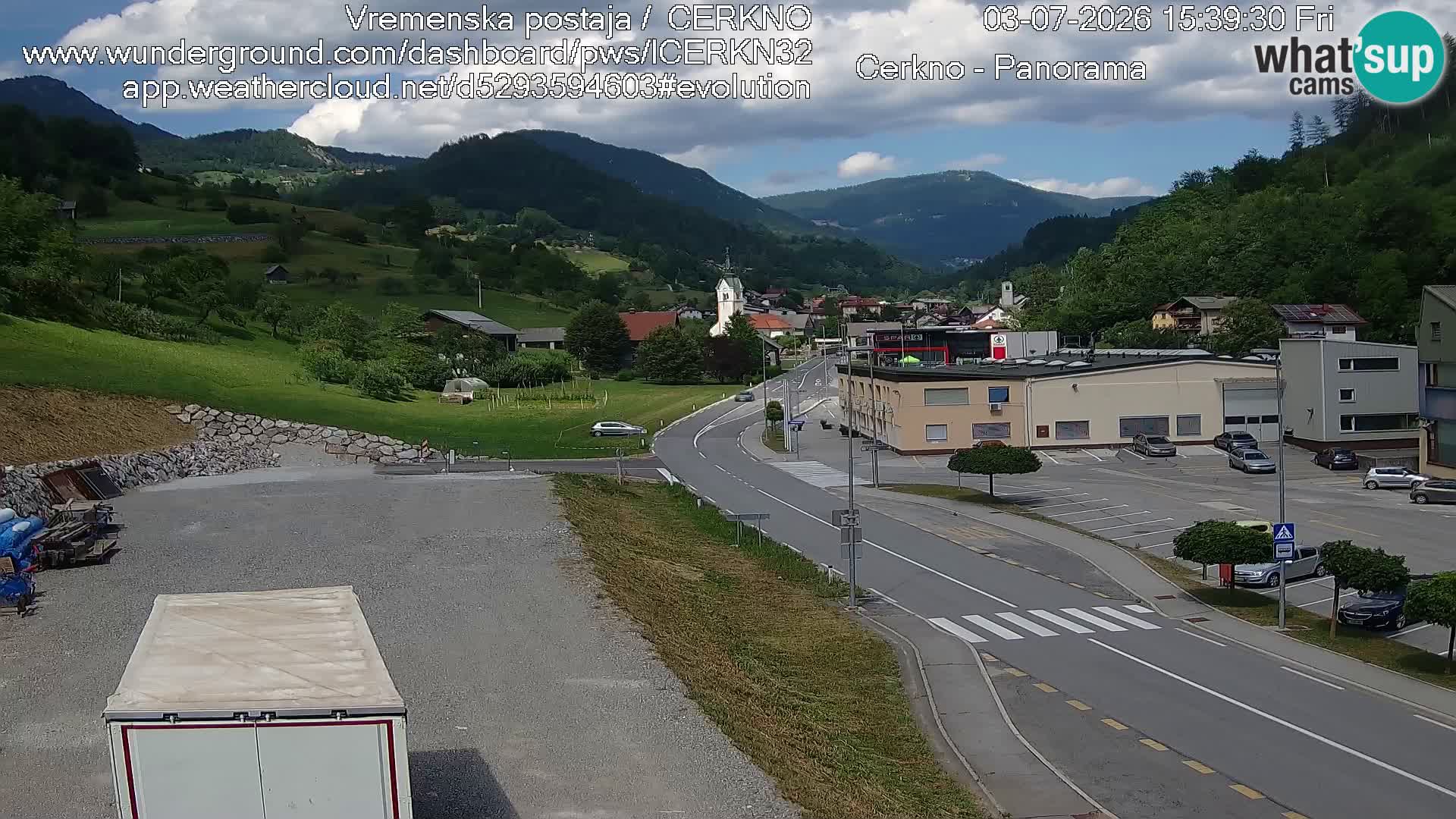Cerkno vhod v mesto