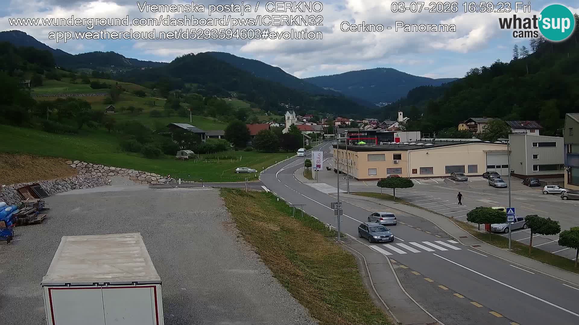 Cerkno vhod v mesto