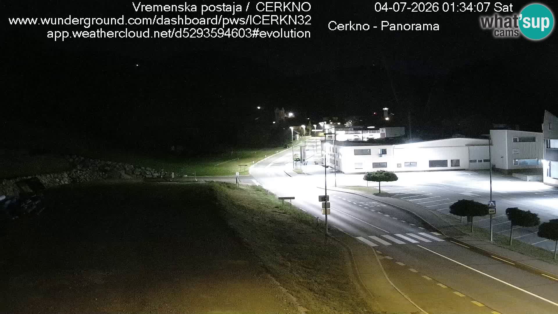 Webcam Ingresso Città di Cerkno