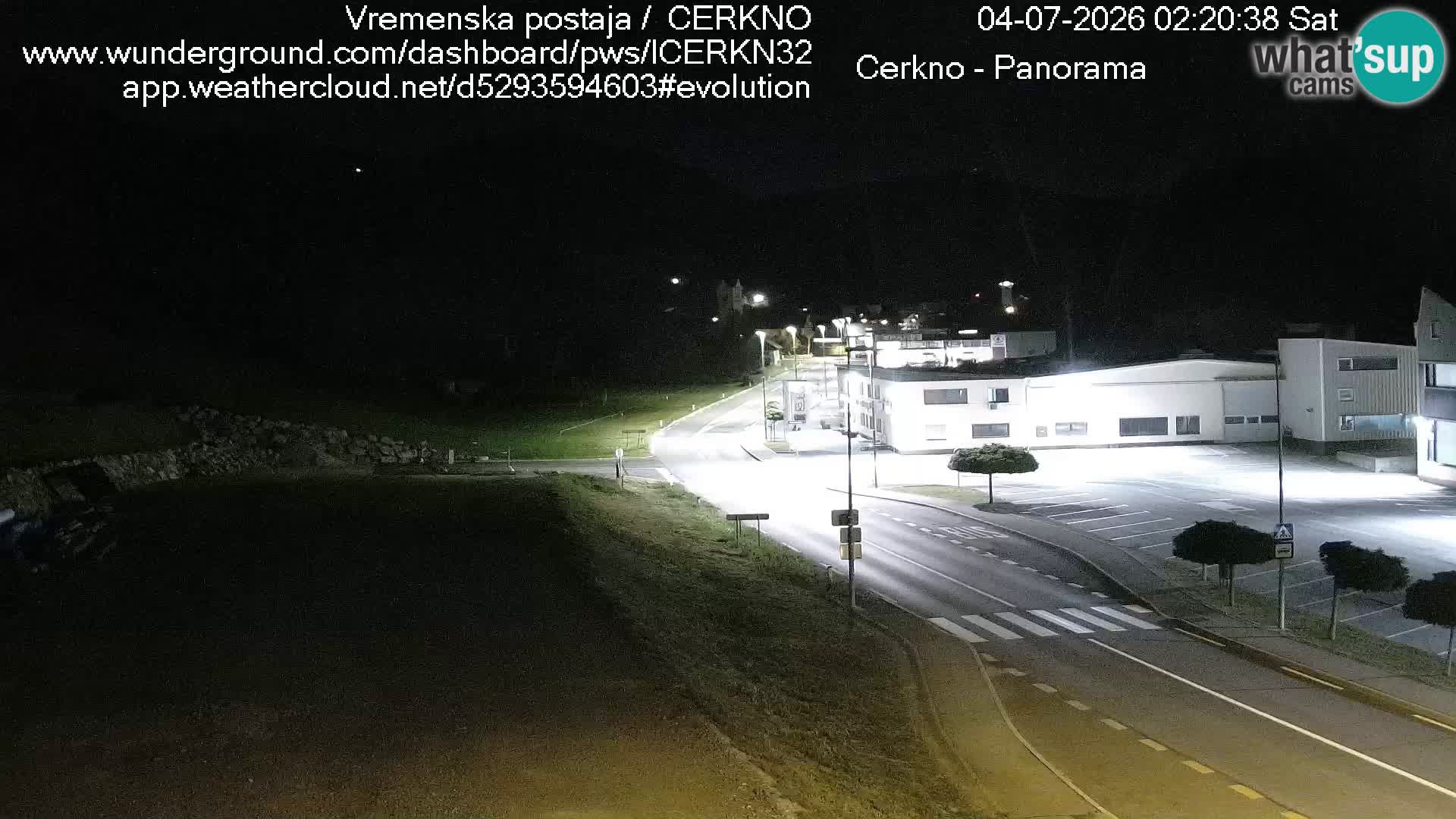 Webcam Ingresso Città di Cerkno