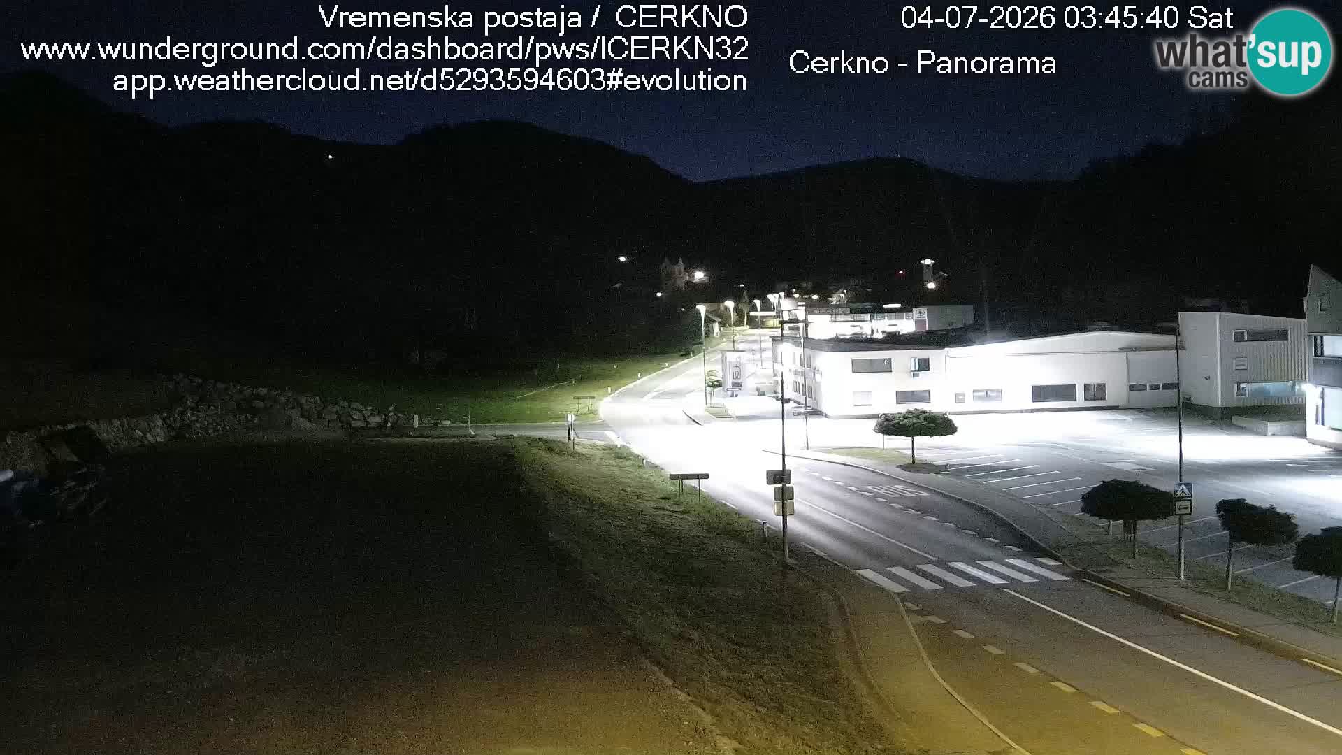 Webcam Ingresso Città di Cerkno