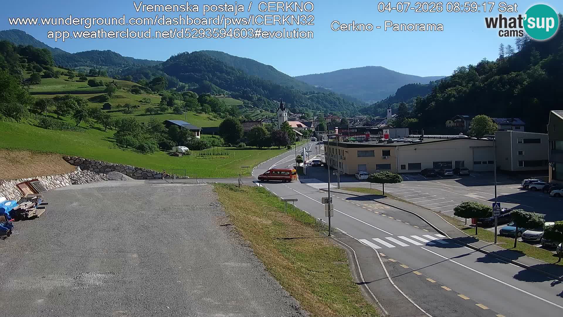 Cerkno vhod v mesto