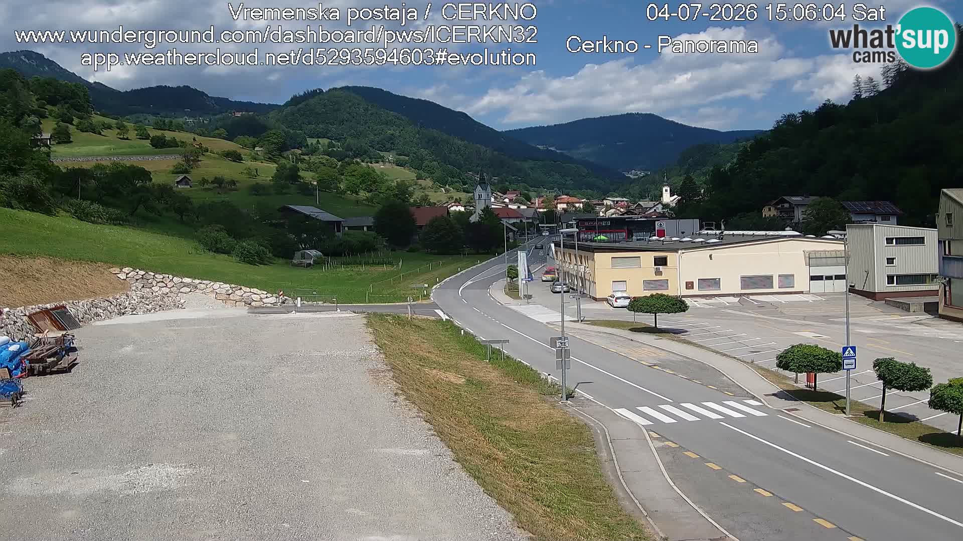 Cerkno vhod v mesto
