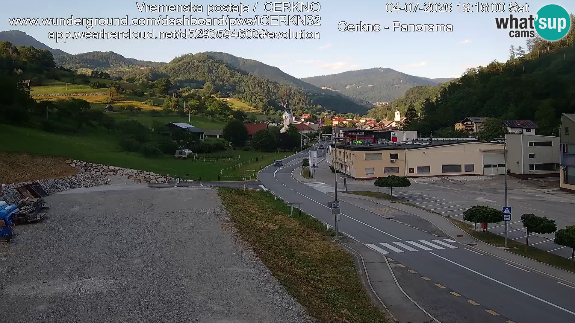 Cerkno vhod v mesto