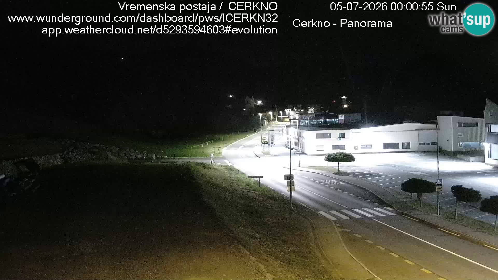Cerkno ulaz u grad – Kamera uživo