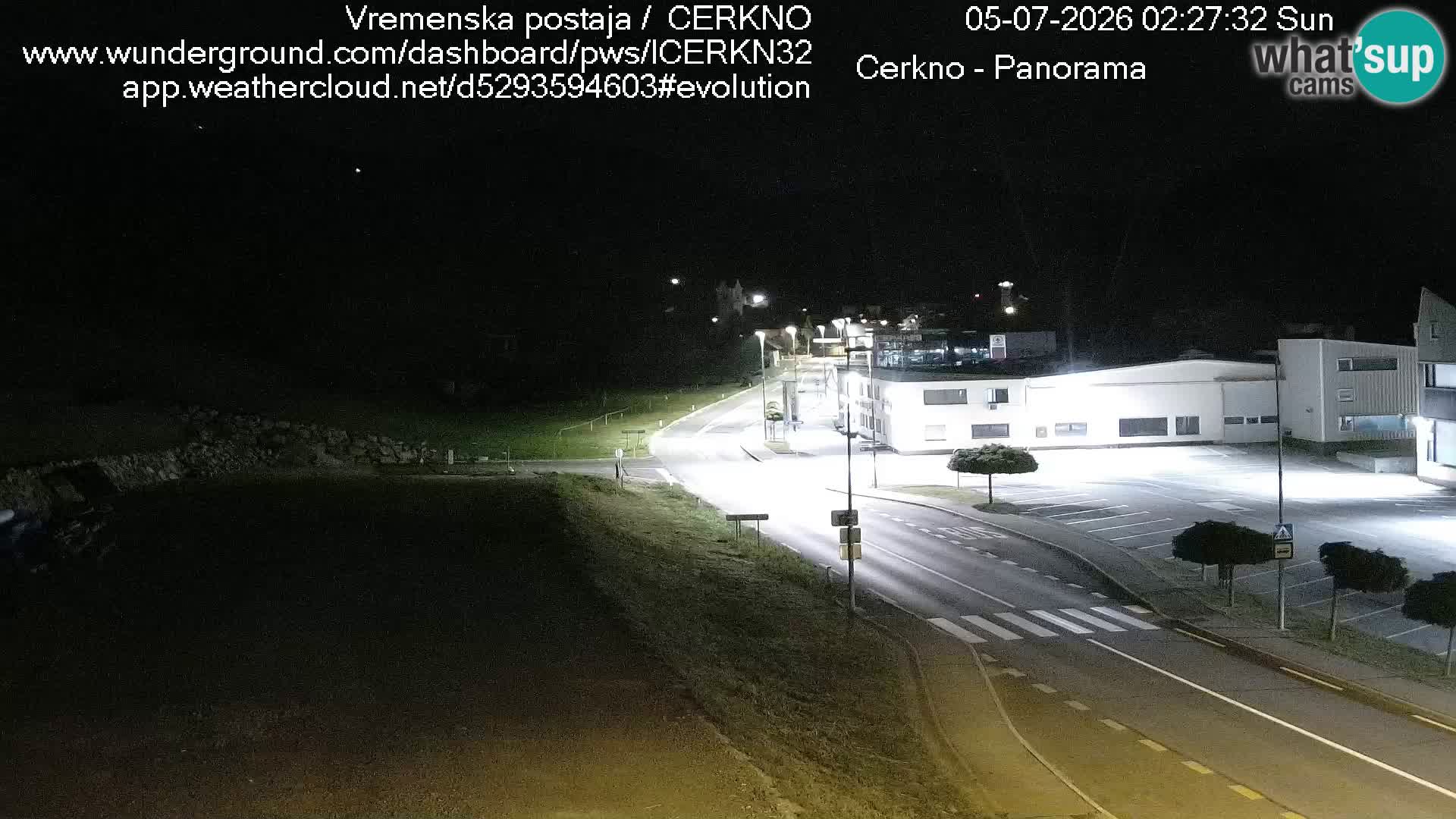 Cerkno ulaz u grad – Kamera uživo
