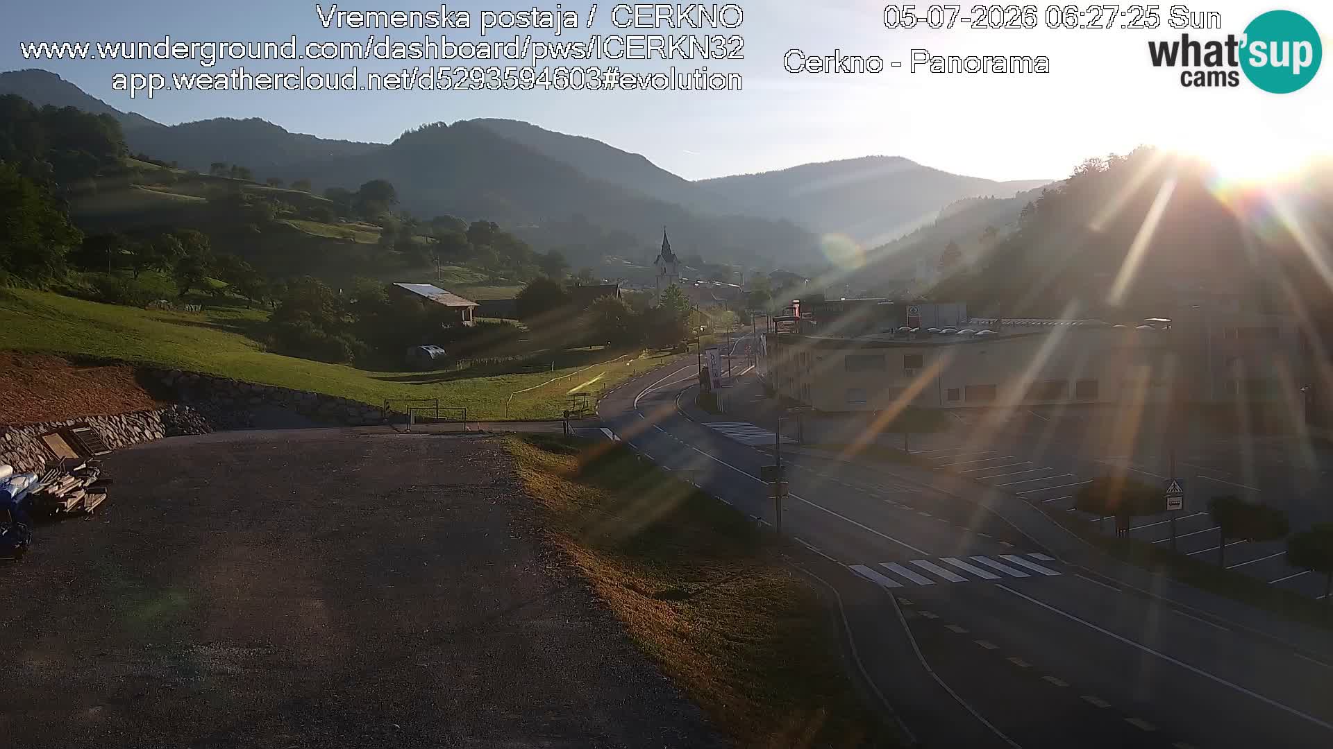 Cerkno vhod v mesto