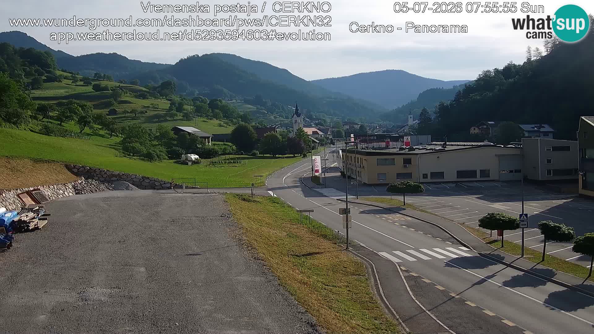 Cerkno vhod v mesto