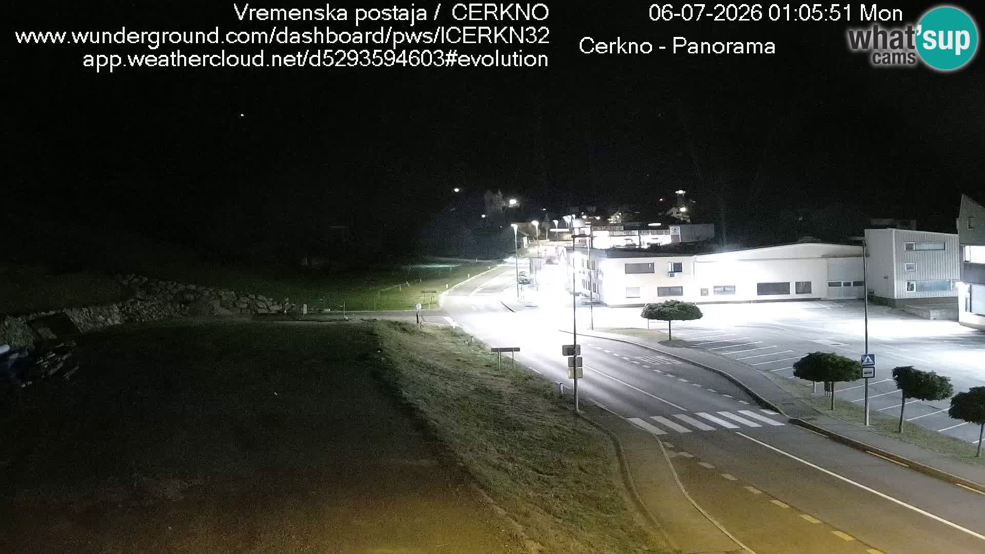 Cerkno Stadteingang Live-Webcam