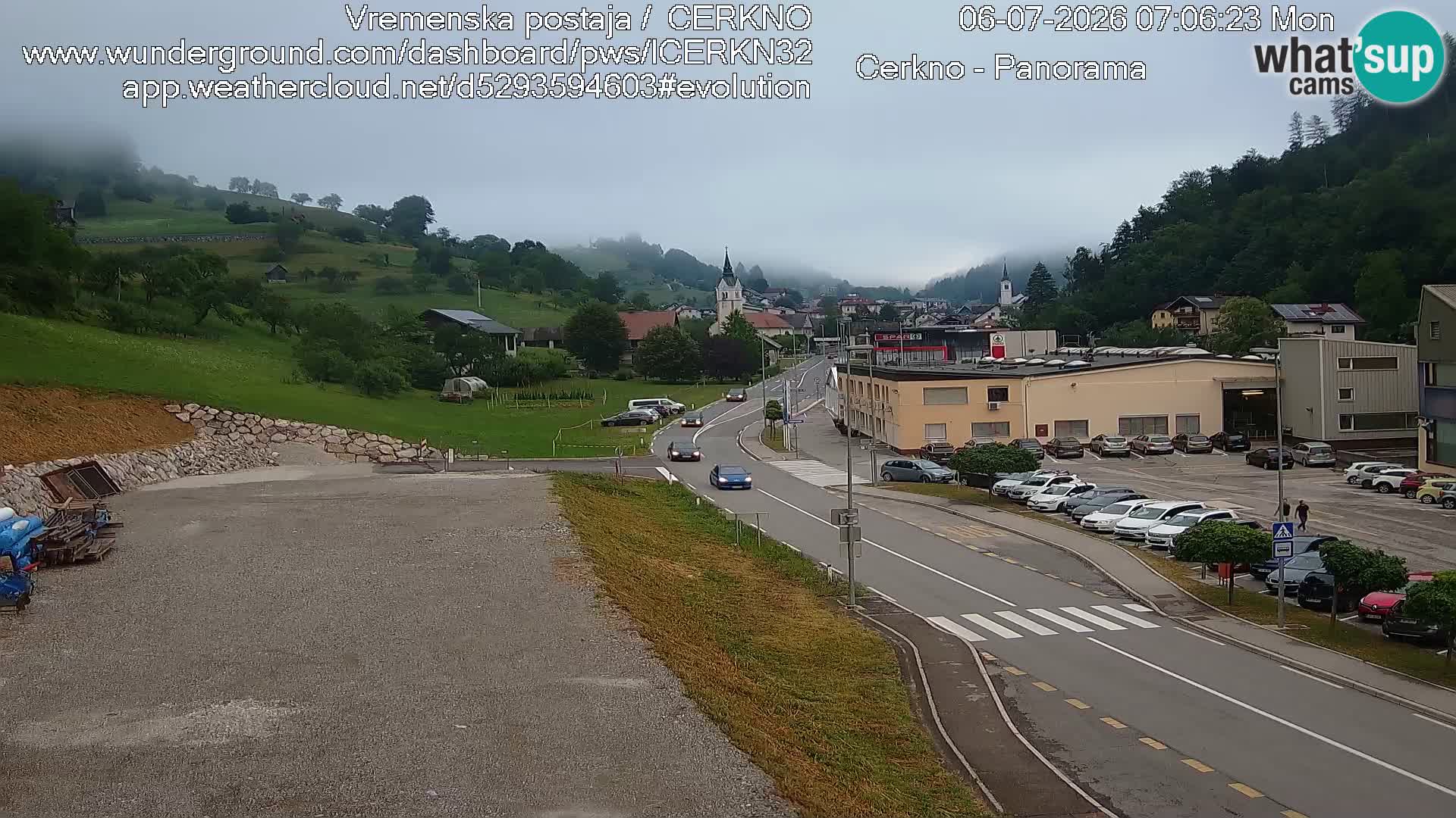 Cerkno vhod v mesto