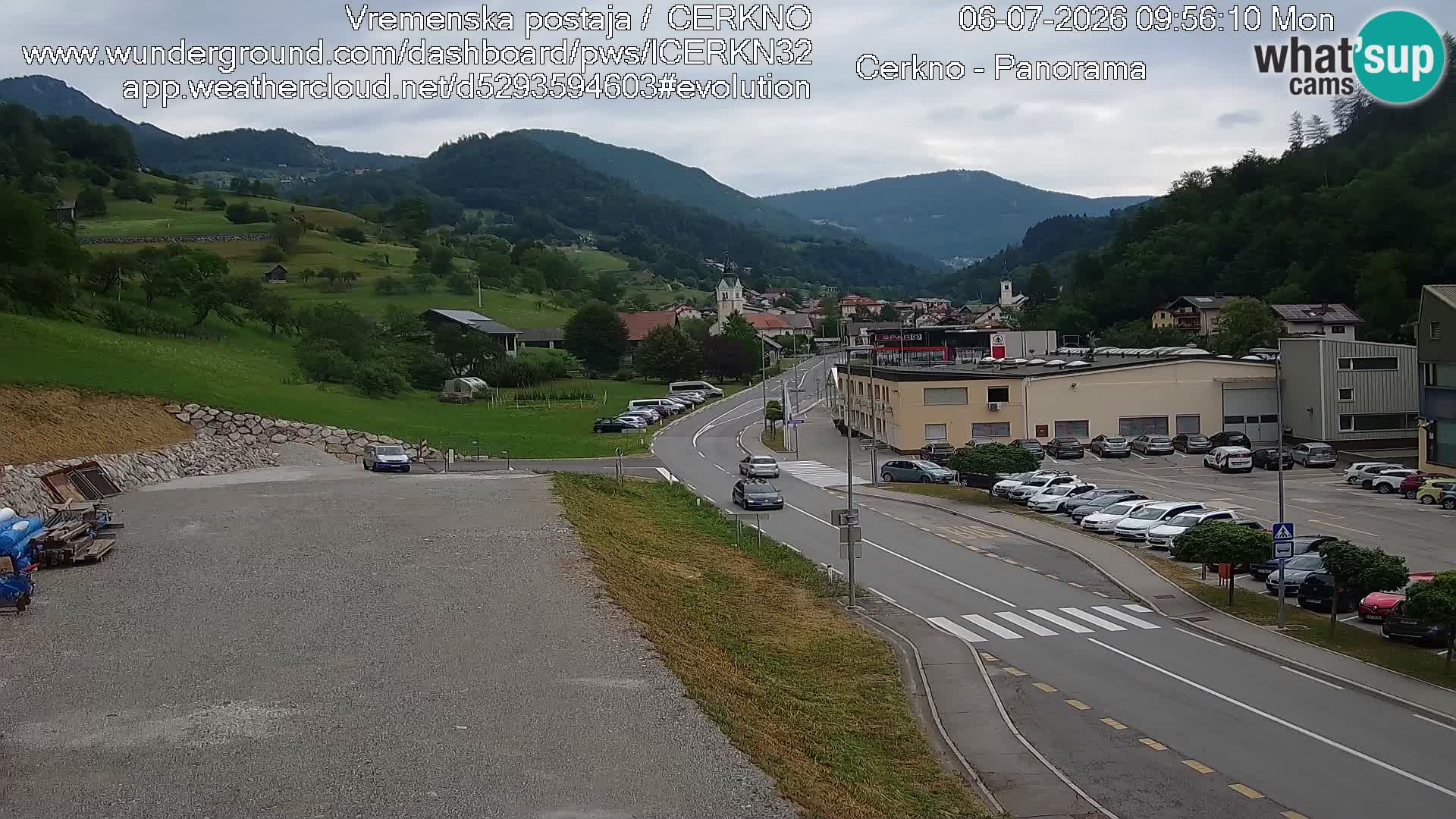 Cerkno vhod v mesto